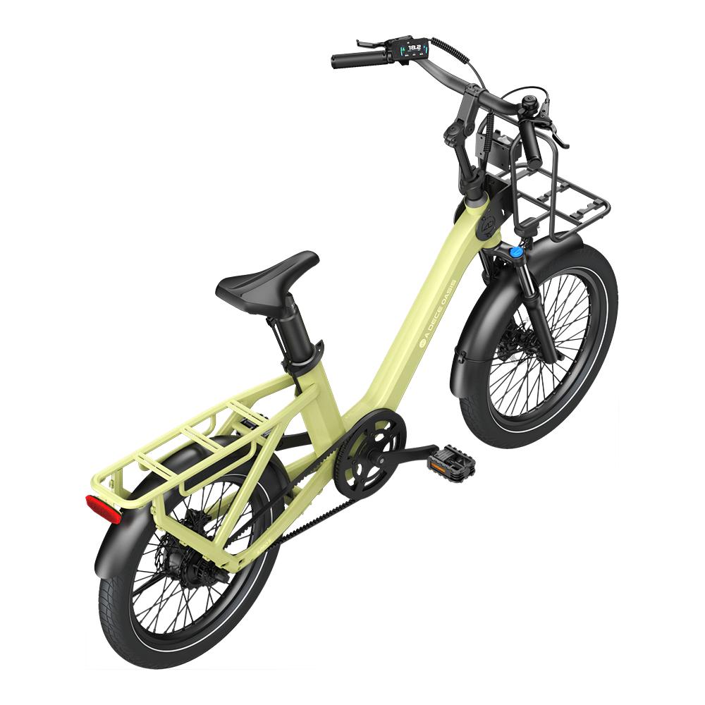 ADO Air One Pro Mini Cargo Electric Bike – BAFANG Auto 2-Speed Belt Drive