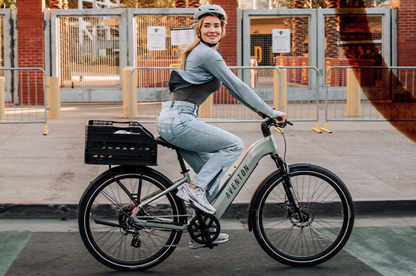 Aventon Level 3 Step Through Electric Bike