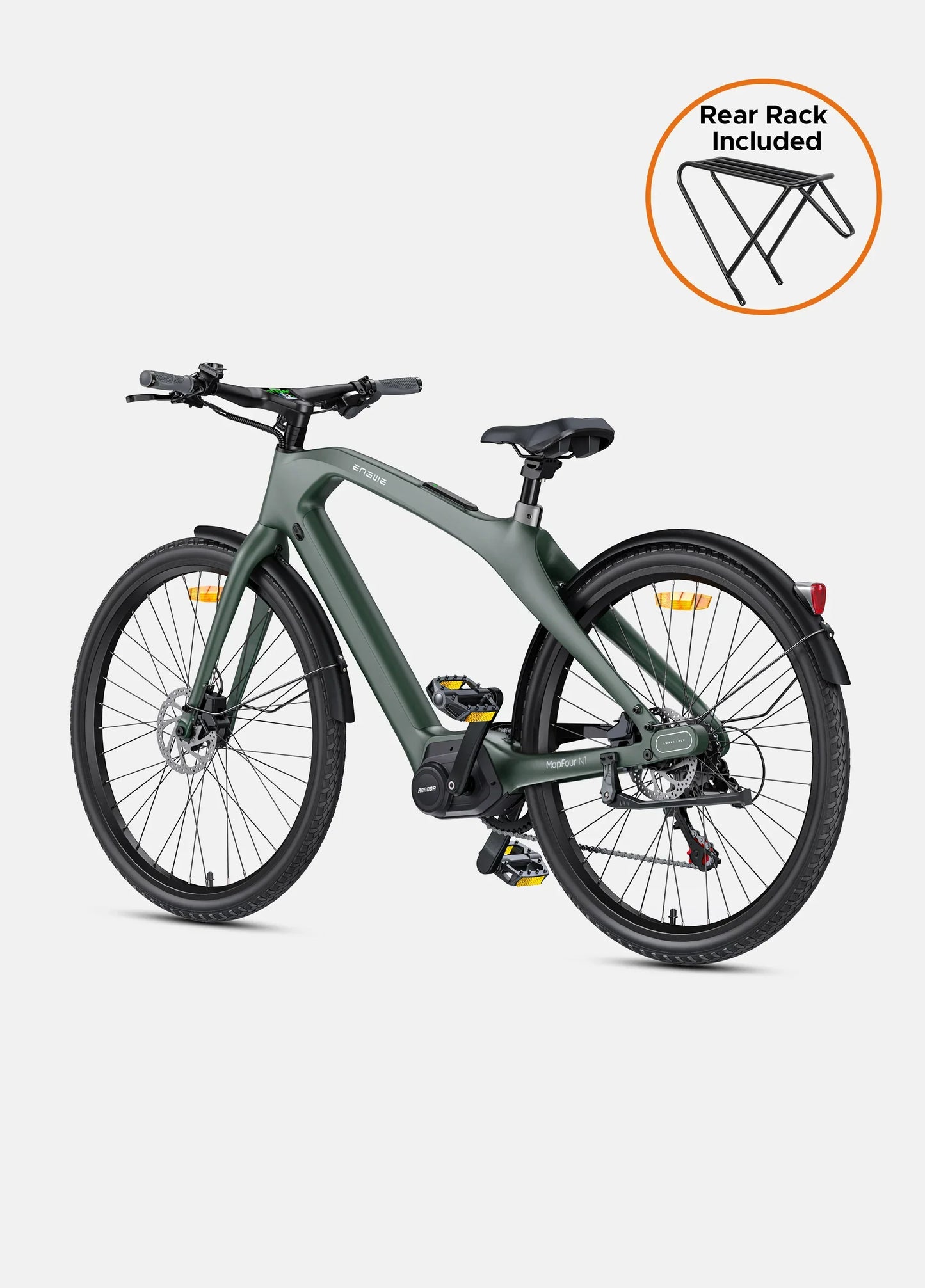 ENGWE MAPFOUR N1 PRO Ultra-Lightweight Carbon Fibre City E-Bike