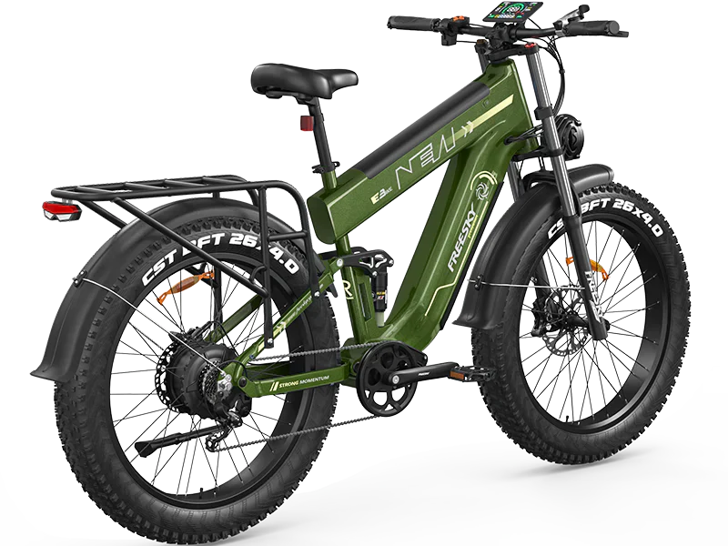 FREESKY Alaska Pro M-520 Electric Bike – 4000W Peak 48V 45Ah