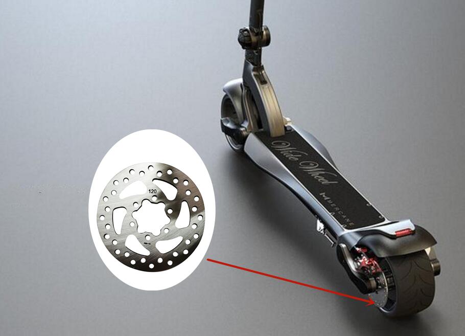 MERCANE WideWheel Electric Scooter Brake Disc – Stainless Steel