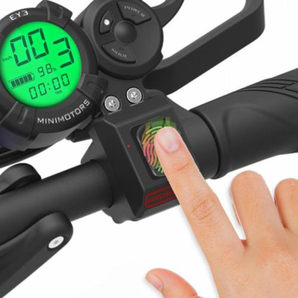 Minimotors EY3 LCD Display and Fingerprint Reader