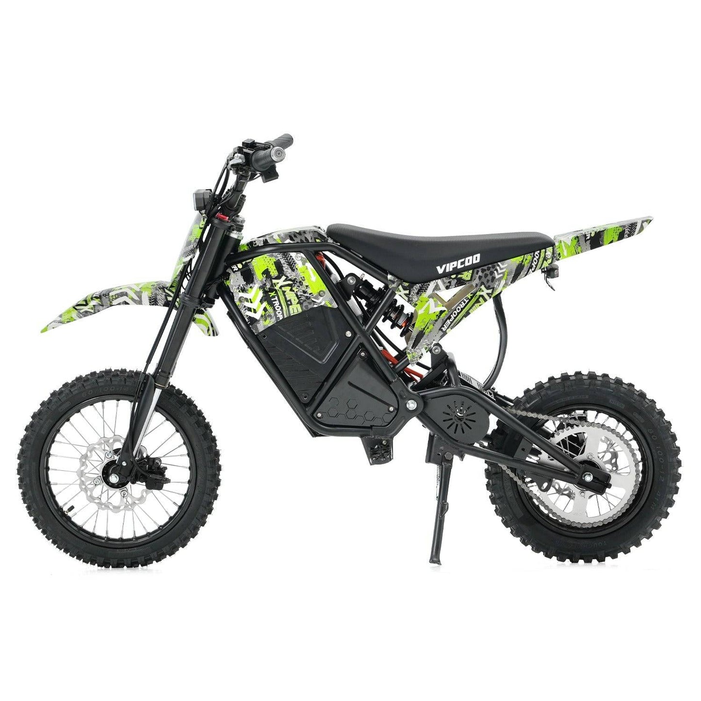 VIPCOO H3 Electric Dirt Bike – 3500W Peak, 48V 23Ah, 63 km/h