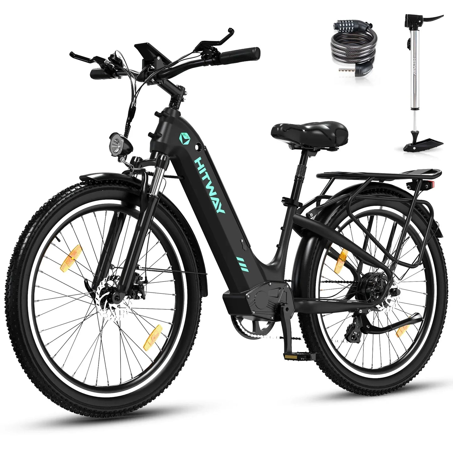 HITWAY BK16 Electric Bike - 250W Performance City E-Bike