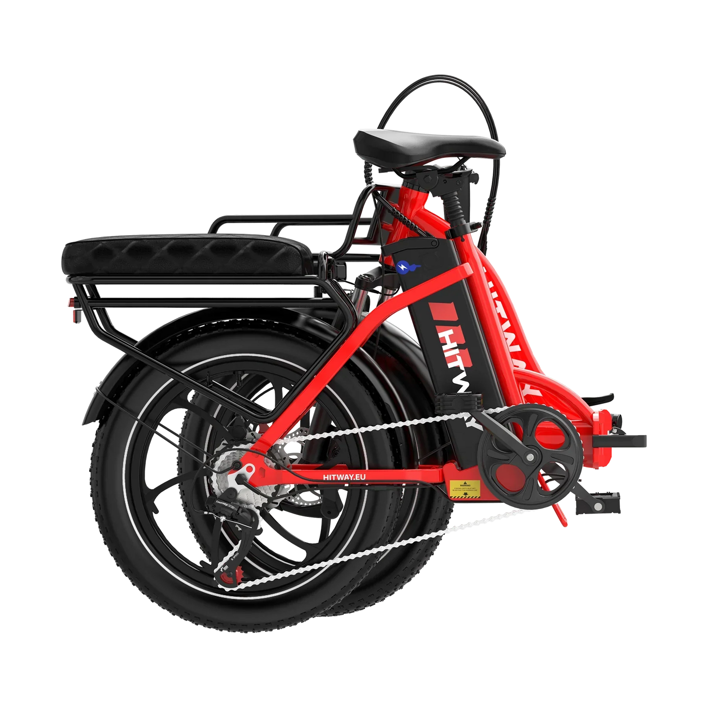 HITWAY BK6S L1 Folding Electric Bike – 250W, 36V 15.6Ah, 20-Inch × 3.0 Tyres