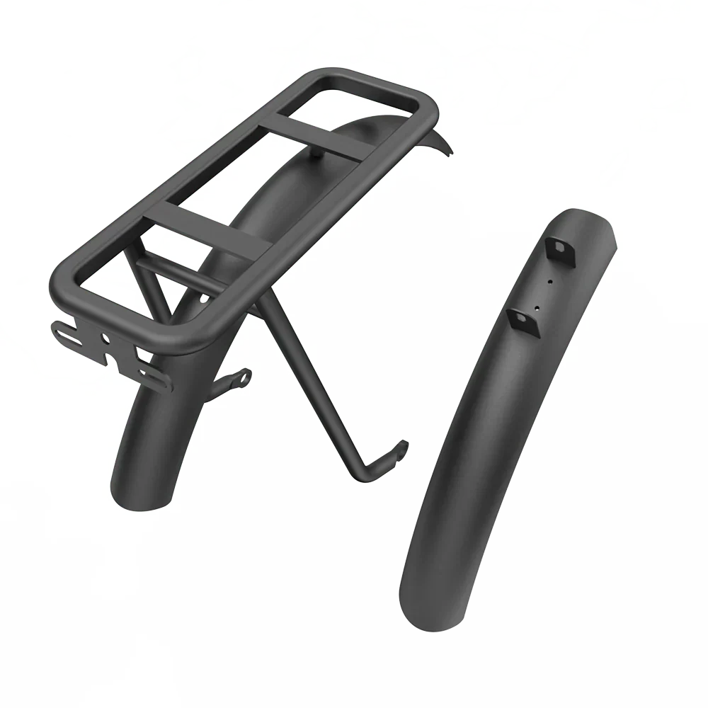 ADO Air Carbon Aluminium Fender & Rear Rack – Lightweight Protection & Cargo Upgrade