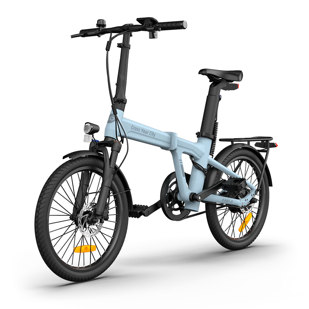 ADO Air 20 Pro Folding Electric Bike – BAFANG Auto-Shift Belt Drive