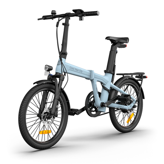 ADO Air 20 Pro Folding Electric Bike – BAFANG Auto-Shift Belt Drive