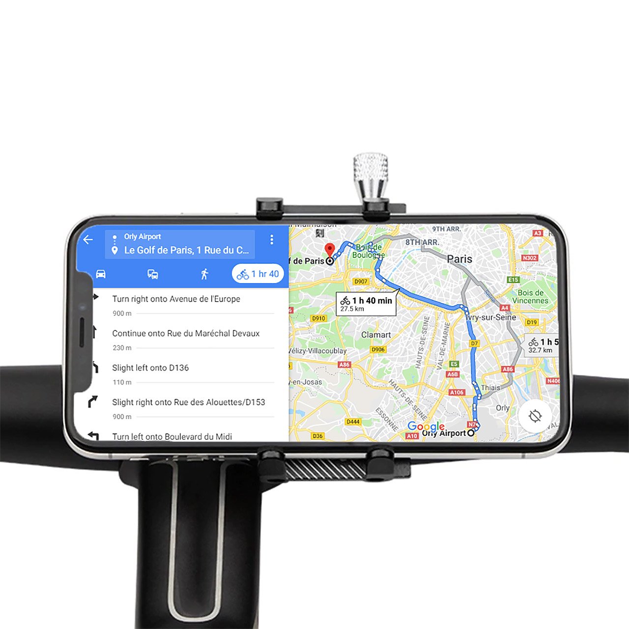 Adjustable Aluminium Bicycle Smartphone Mount