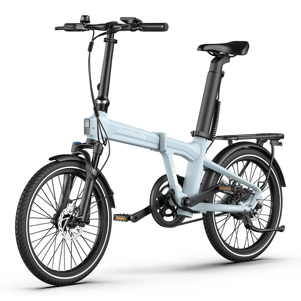 ADO Air 20 Ultra 2026 Folding Electric Bike – BAFANG Auto-Shift Belt Drive