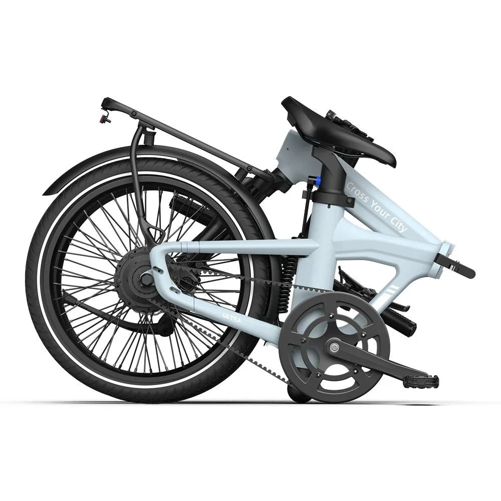 ADO Air 20 Ultra 2026 Folding Electric Bike – BAFANG Auto-Shift Belt Drive