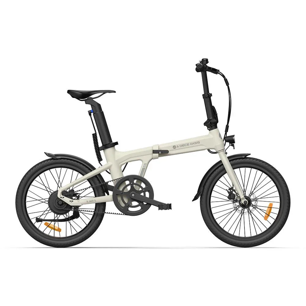ADO Air 20S Folding Electric Bike – 50Nm Belt Drive with Front Suspension