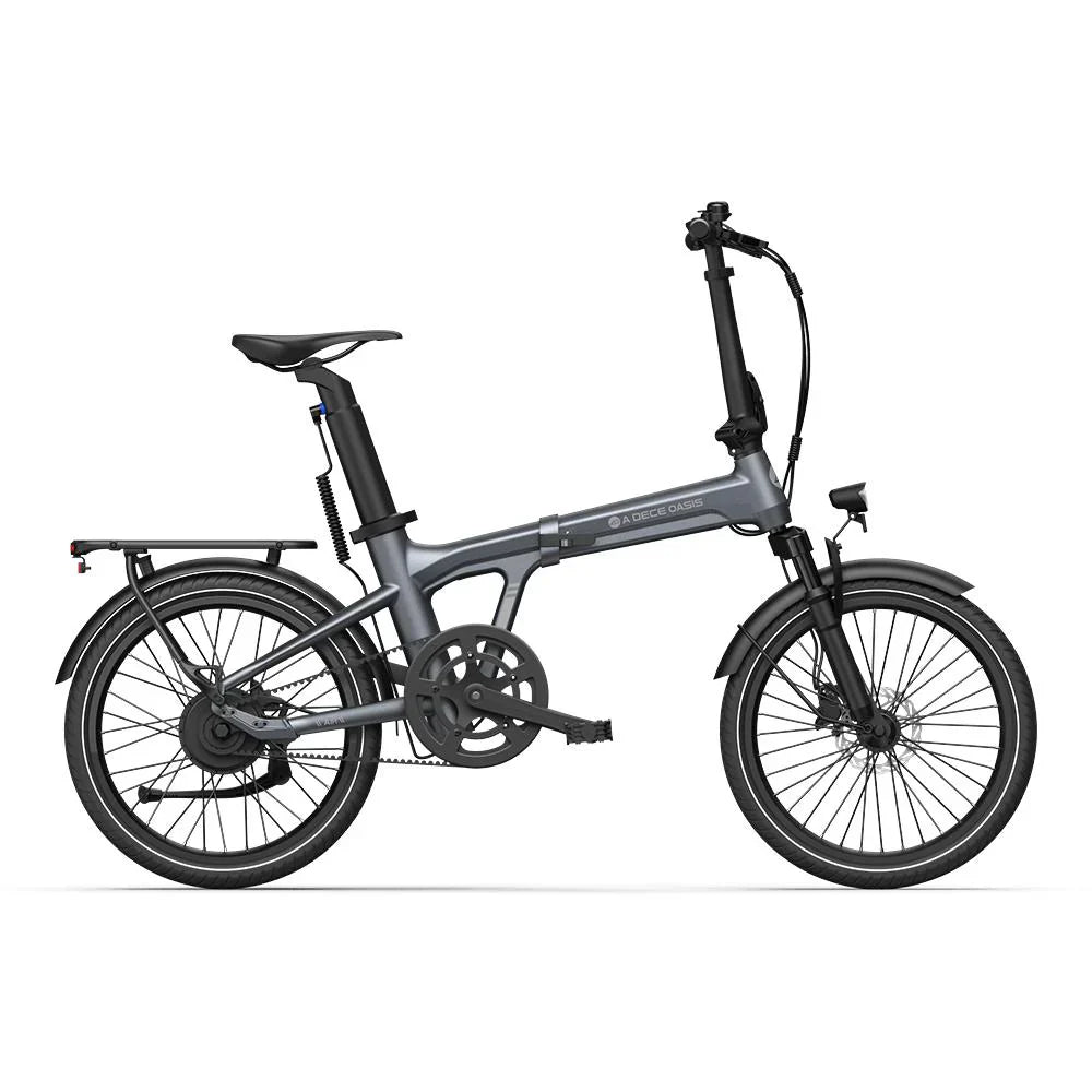 ADO Air 20S Folding Electric Bike – 50Nm Belt Drive with Front Suspension