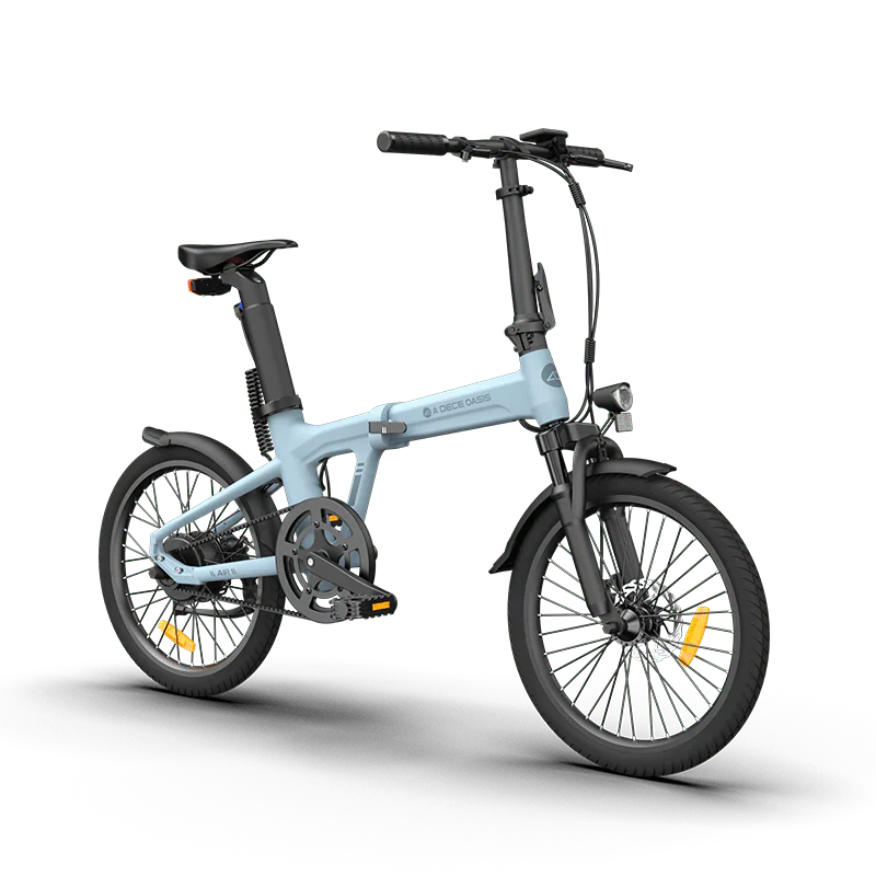 ADO Air 20S Folding Electric Bike – 50Nm Belt Drive with Front Suspension