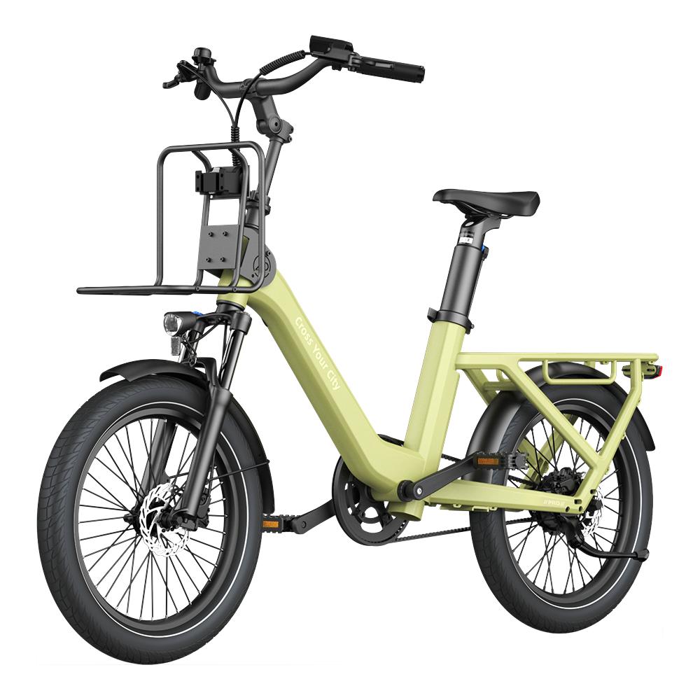 ADO Air One Pro Mini Cargo Electric Bike – BAFANG Auto 2-Speed Belt Drive