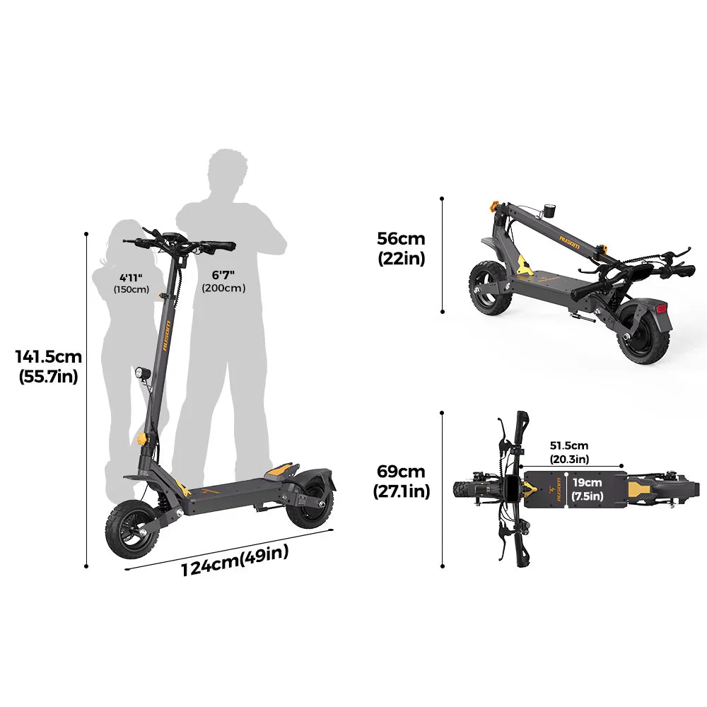 Ausom L1 800W Electric Scooter