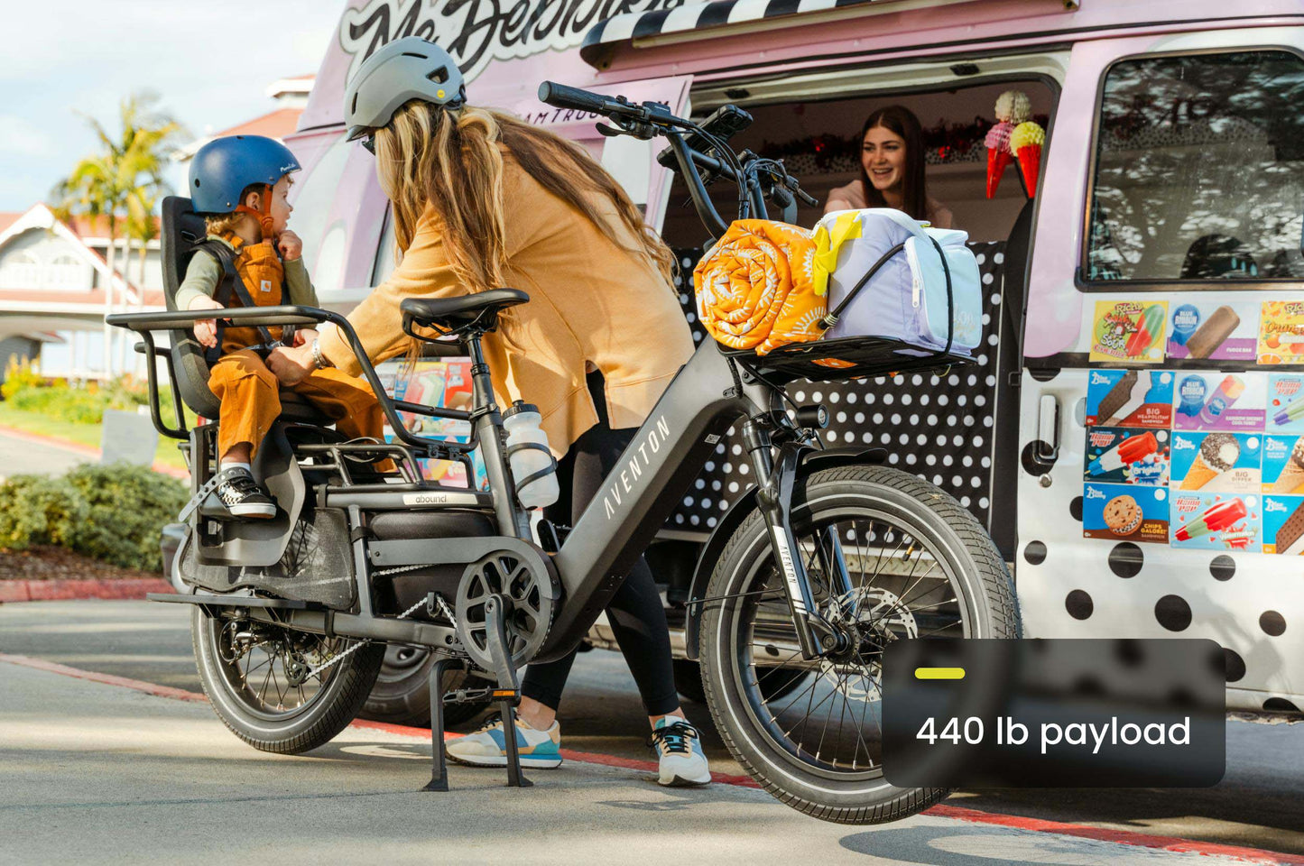 Aventon Abound LR Electric Cargo Bike (2025)