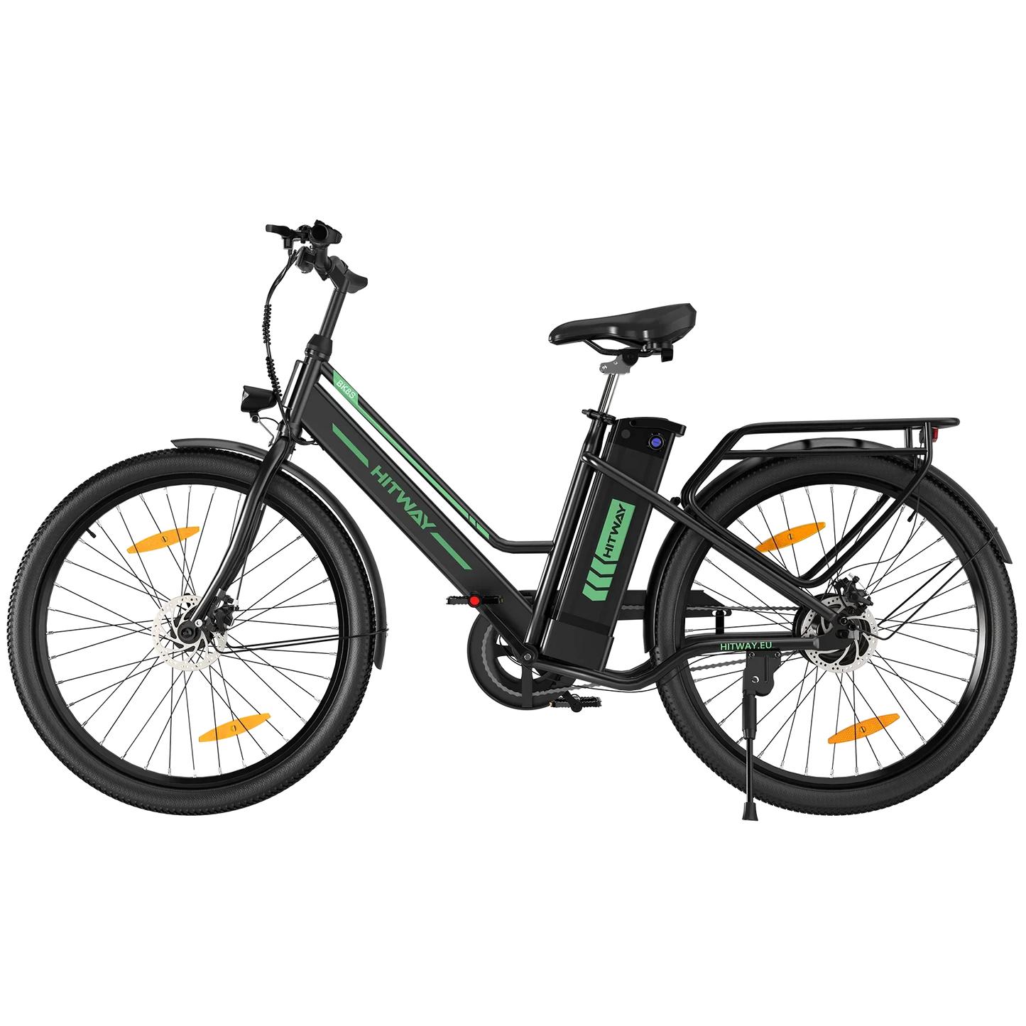 HITWAY BK8SP Electric Bike – 250W, 36V 10.4Ah, 26″ City E-Bike