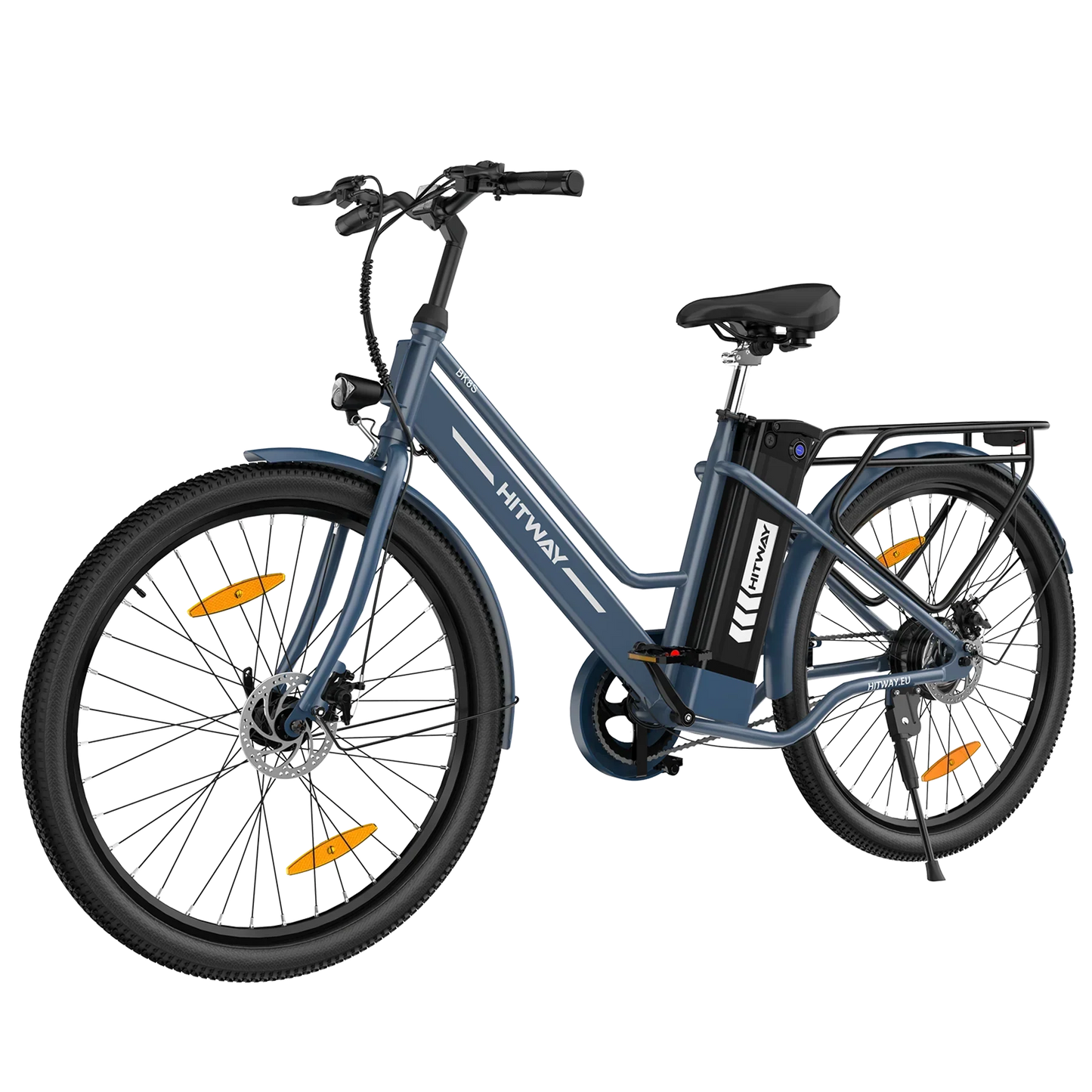 HITWAY BK8SP Electric Bike – 250W, 36V 10.4Ah, 26″ City E-Bike