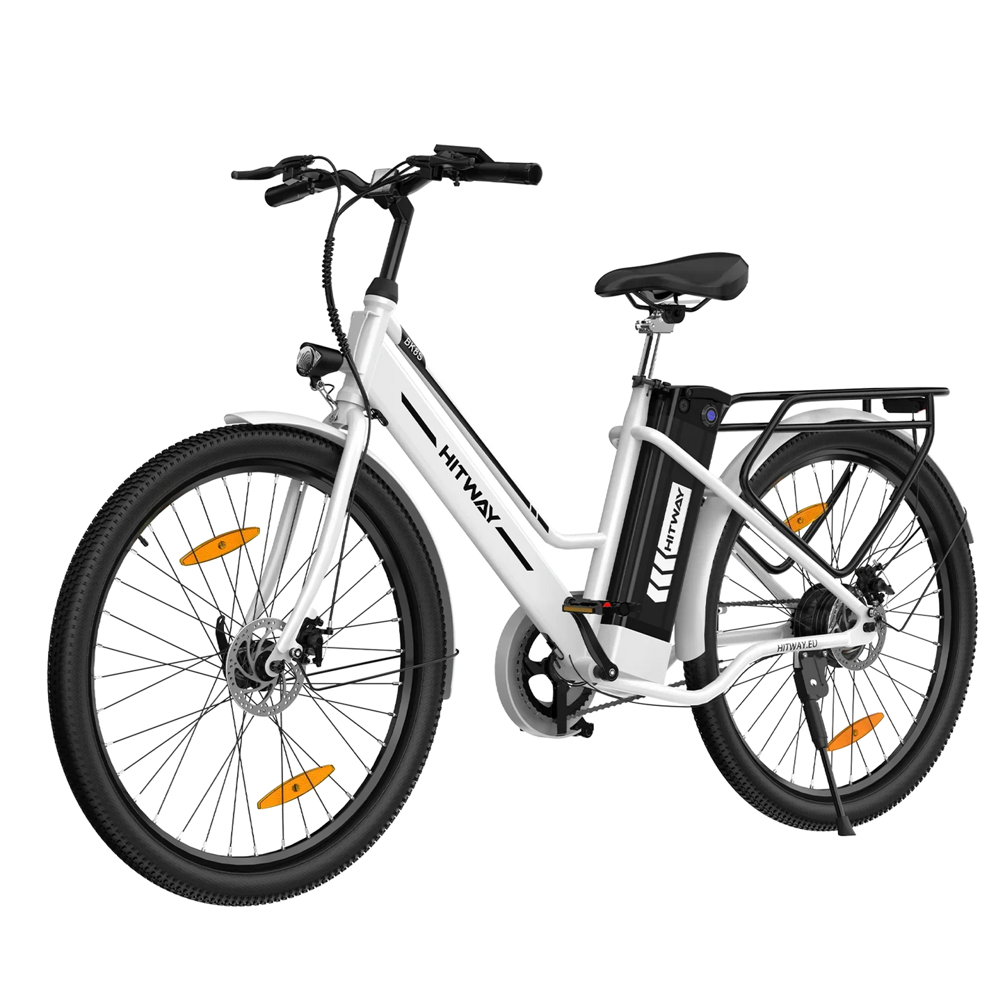 HITWAY BK8SP Electric Bike – 250W, 36V 10.4Ah, 26″ City E-Bike