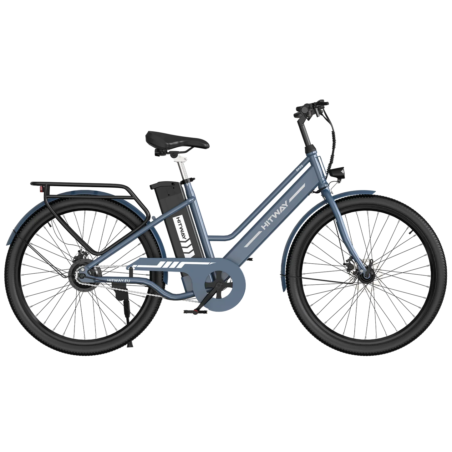 HITWAY BK8SP Electric Bike – 250W, 36V 10.4Ah, 26″ City E-Bike