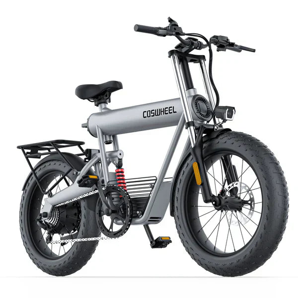 COSWHEEL T20 Electric Bike – 750W, 48V 20Ah, 20″ Fat Tyre