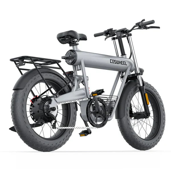 COSWHEEL T20 Electric Bike – 750W, 48V 20Ah, 20″ Fat Tyre