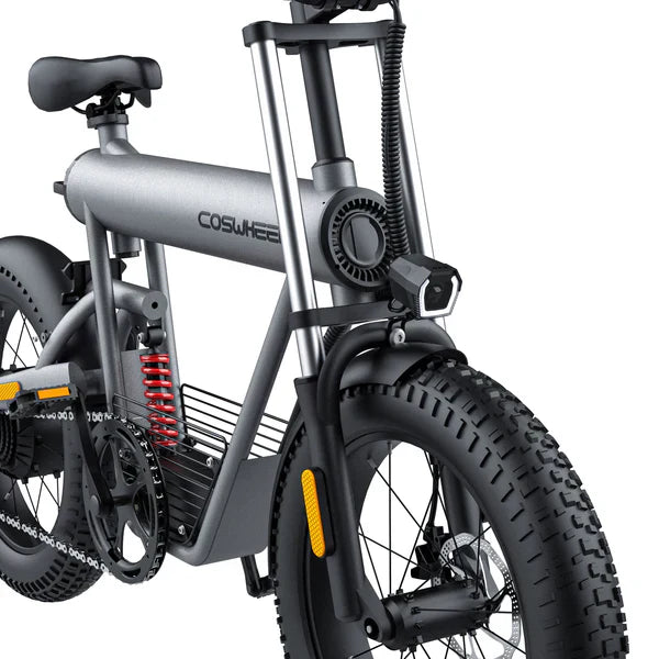 COSWHEEL T20 Electric Bike – 750W, 48V 20Ah, 20″ Fat Tyre