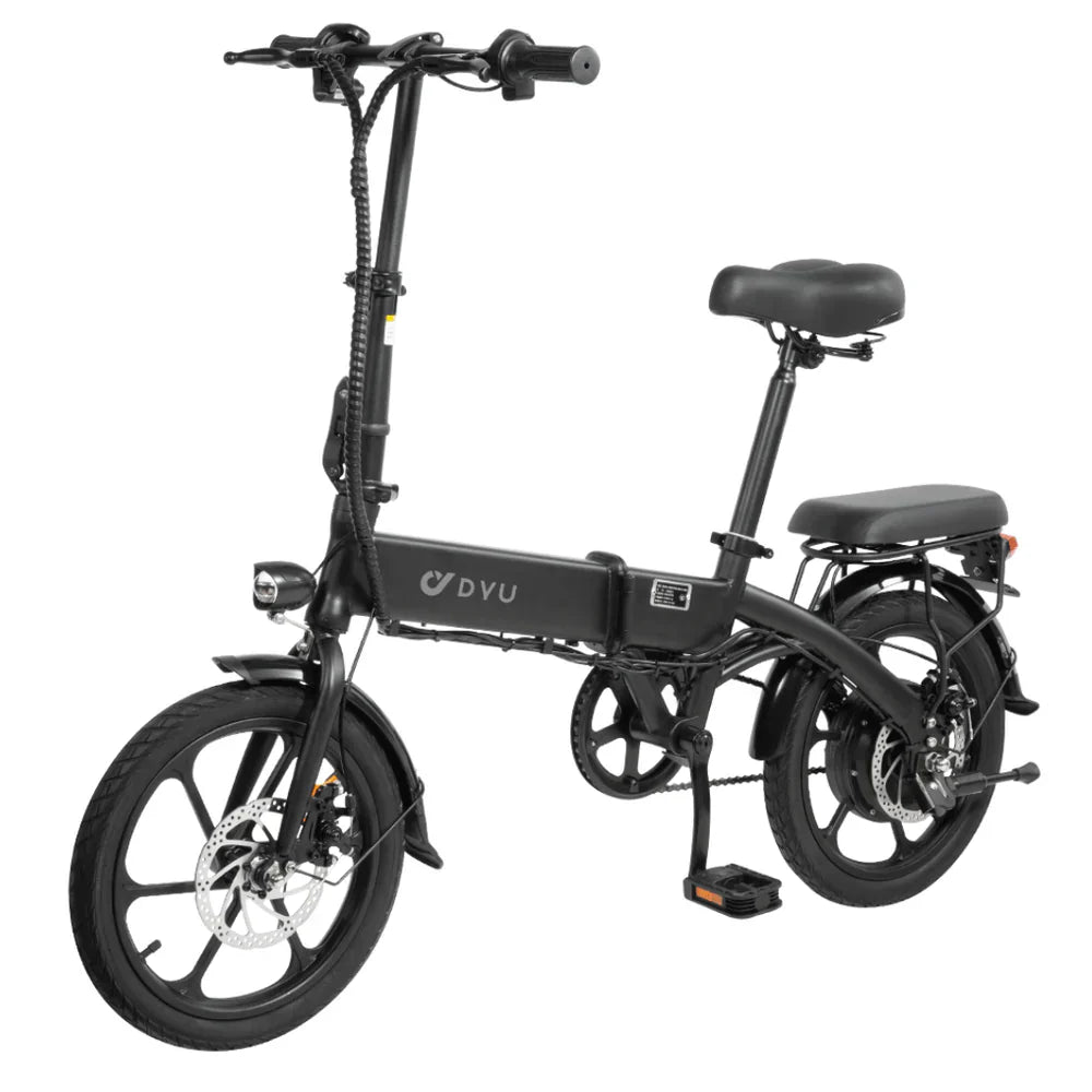 DYU A1F 16 Inch Folding City Electric Bike – 250W Compact E-Bike