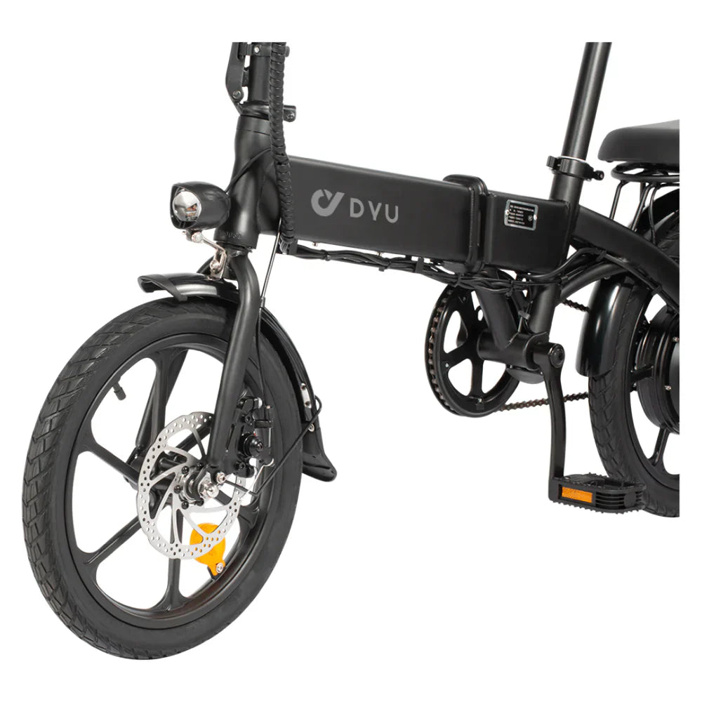 DYU A1F 16 Inch Folding City Electric Bike – 250W Compact E-Bike