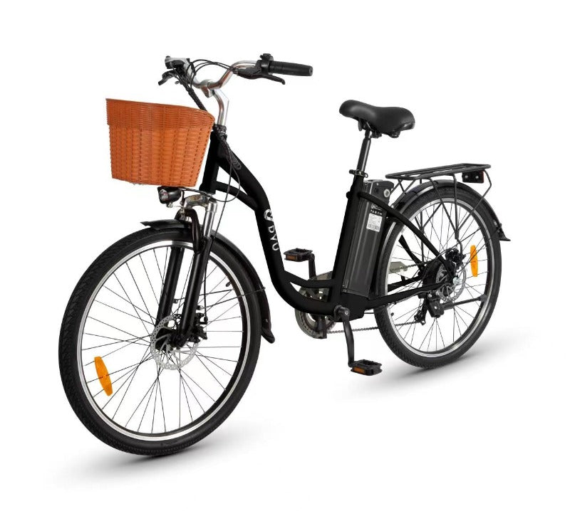 DYU C6 26 Inch City Electric Bike – 250W Step-Through E-Bike
