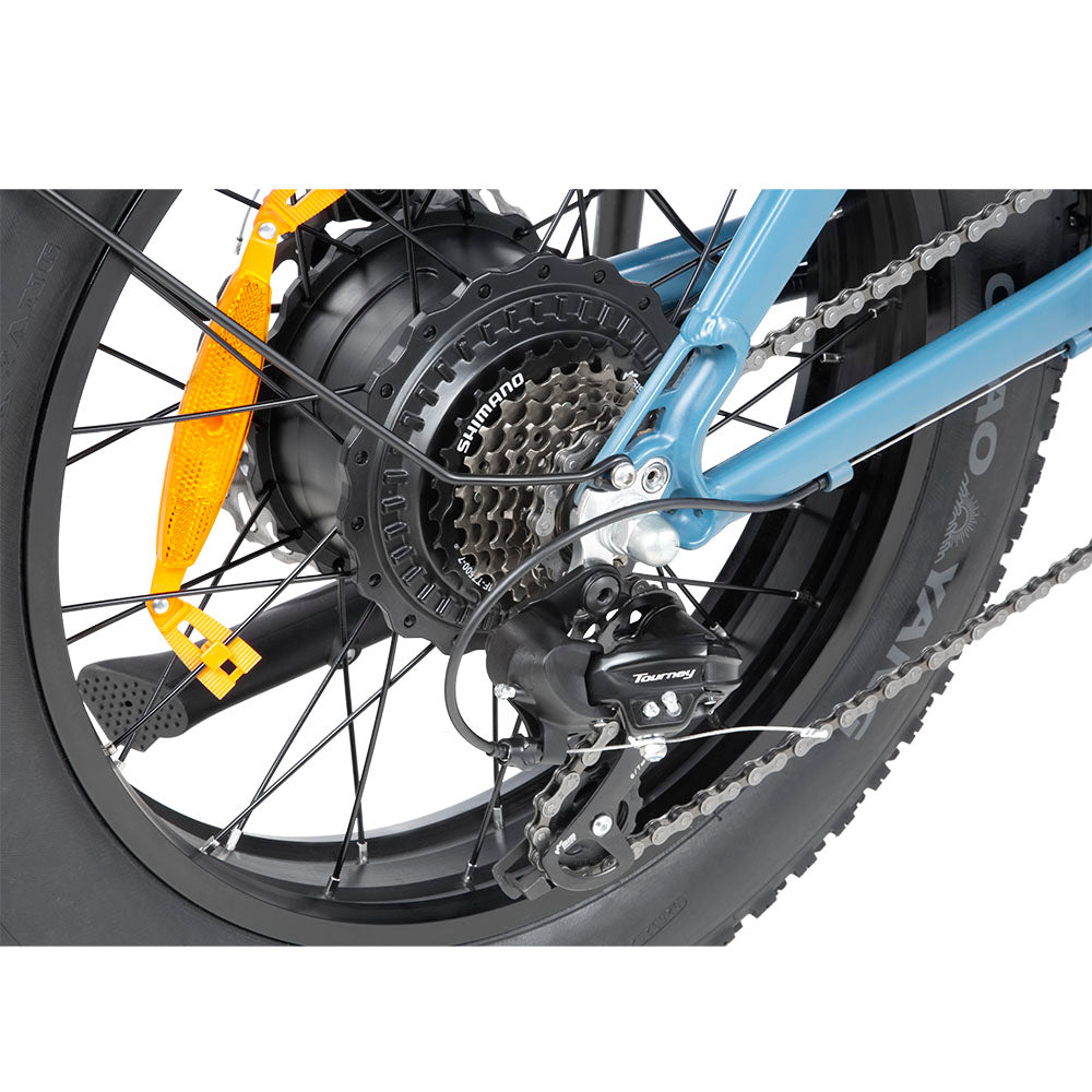 DYU FF500 Foldable Fat Tyre Electric Bike