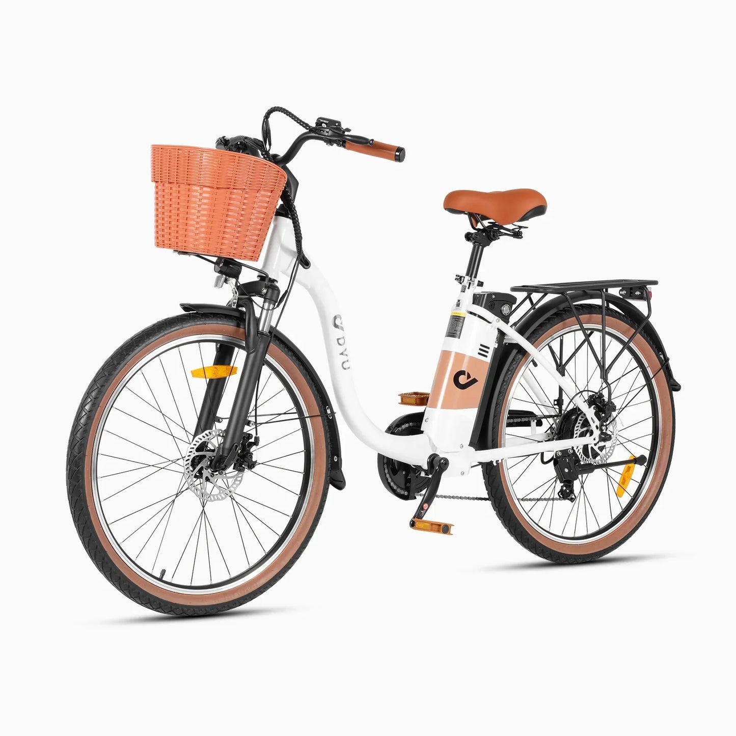 DYU C6 Pro 26 Inch City Electric Bike – 250W Step-Through E-Bike