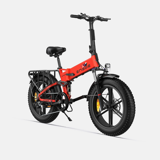 ENGWE Engine X Folding Electric Bike – 250W Full Suspension 100km Range