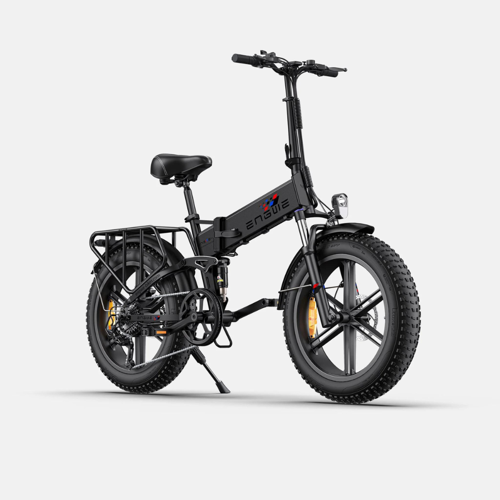 ENGWE Engine X Folding Electric Bike – 250W Full Suspension 100km Range