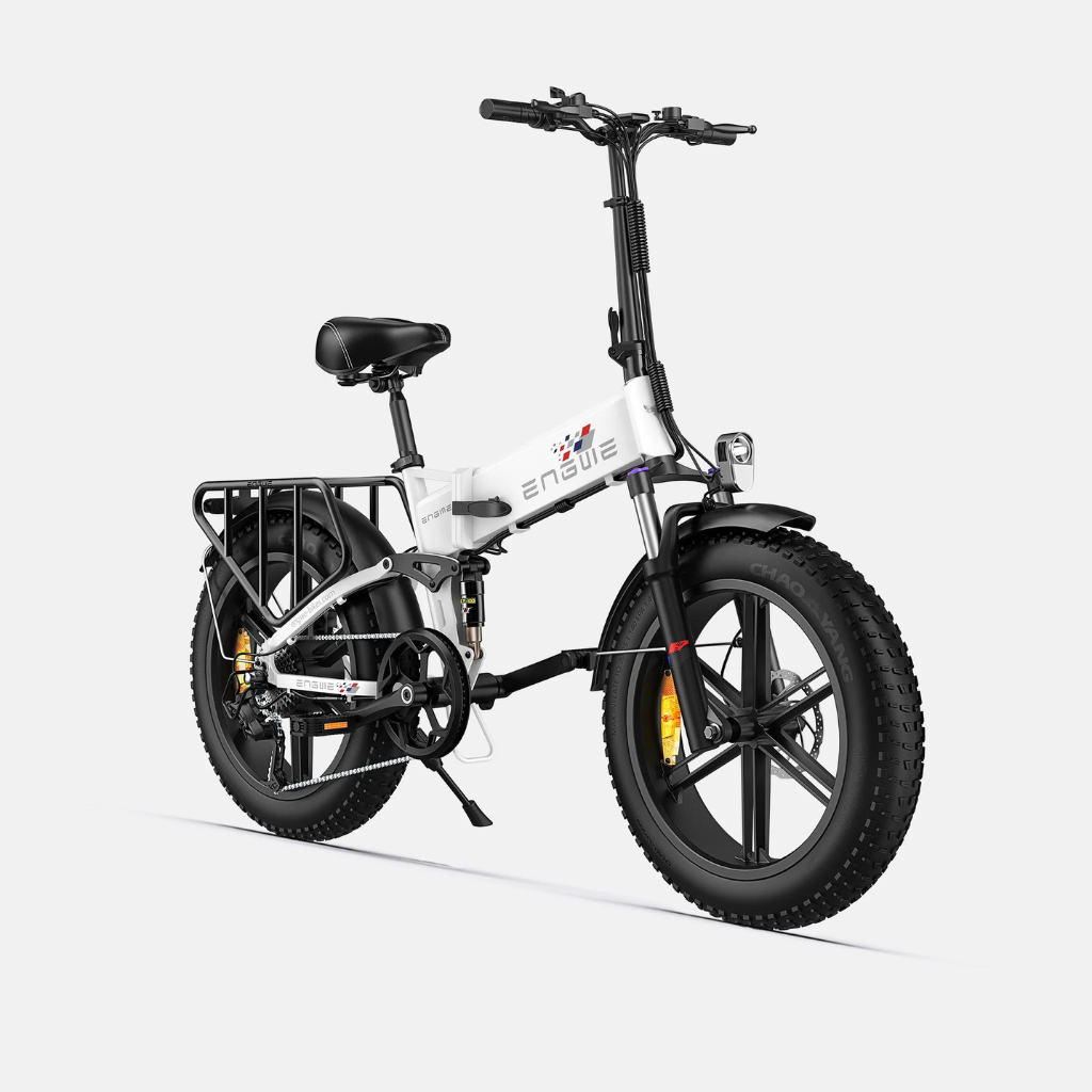 ENGWE Engine X Folding Electric Bike – 250W Full Suspension 100km Range