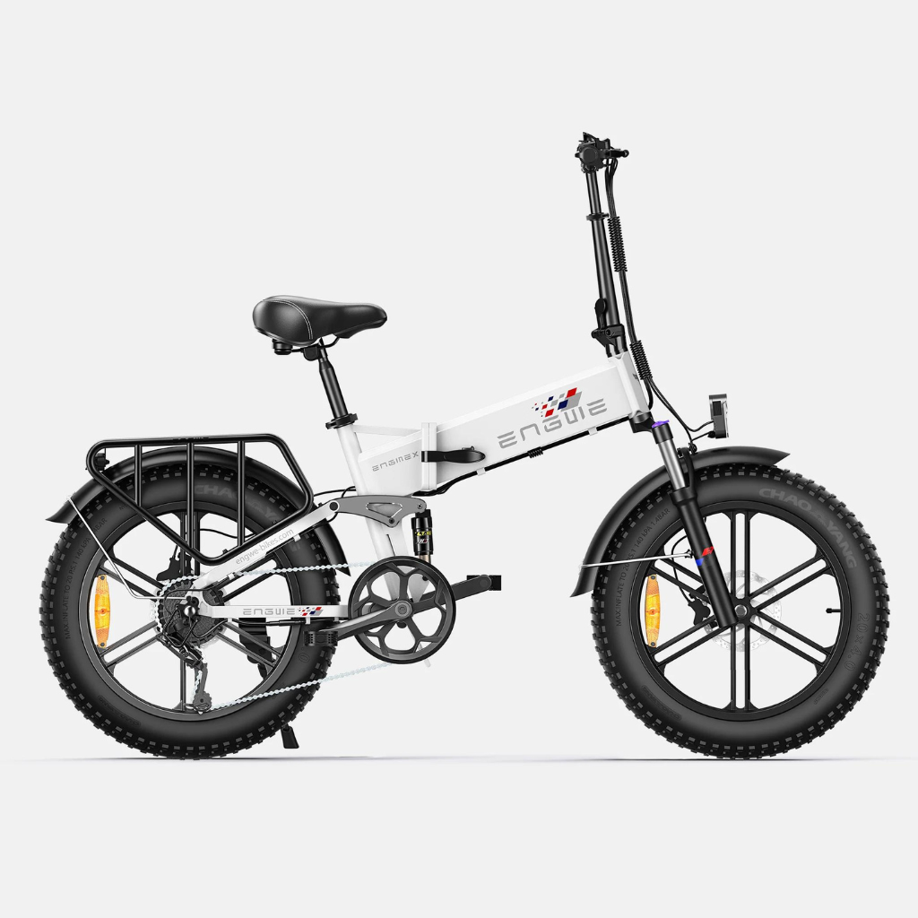 ENGWE Engine X Folding Electric Bike – 250W Full Suspension 100km Range