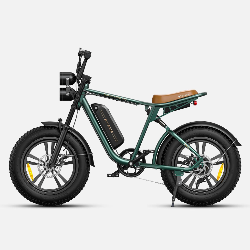 ENGWE M20 Electric Bike – 48 V 13Ah / 26Ah, 750W (1000W Peak), 20″×4.0″ Fat Tyres, Dual Suspension
