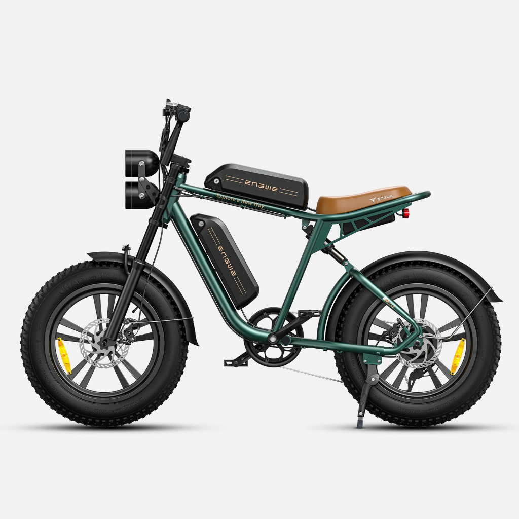 ENGWE M20 Electric Bike – 48 V 13Ah / 26Ah, 750W (1000W Peak), 20″×4.0″ Fat Tyres, Dual Suspension