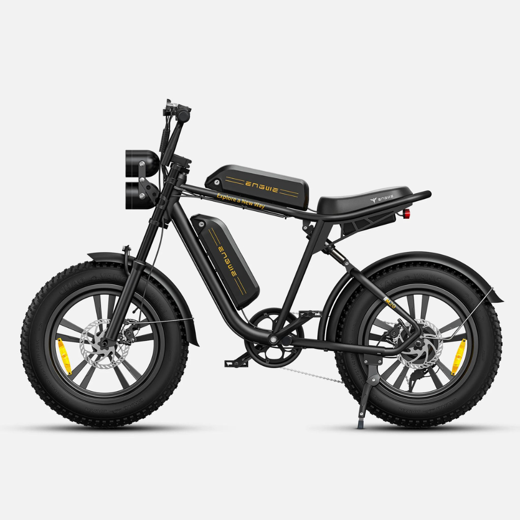 ENGWE M20 Electric Bike – 48 V 13Ah / 26Ah, 750W (1000W Peak), 20″×4.0″ Fat Tyres, Dual Suspension