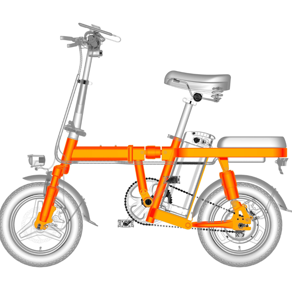 ENGWE T14 250W 14" Folding Electric Bike 48V 10Ah E-Bike