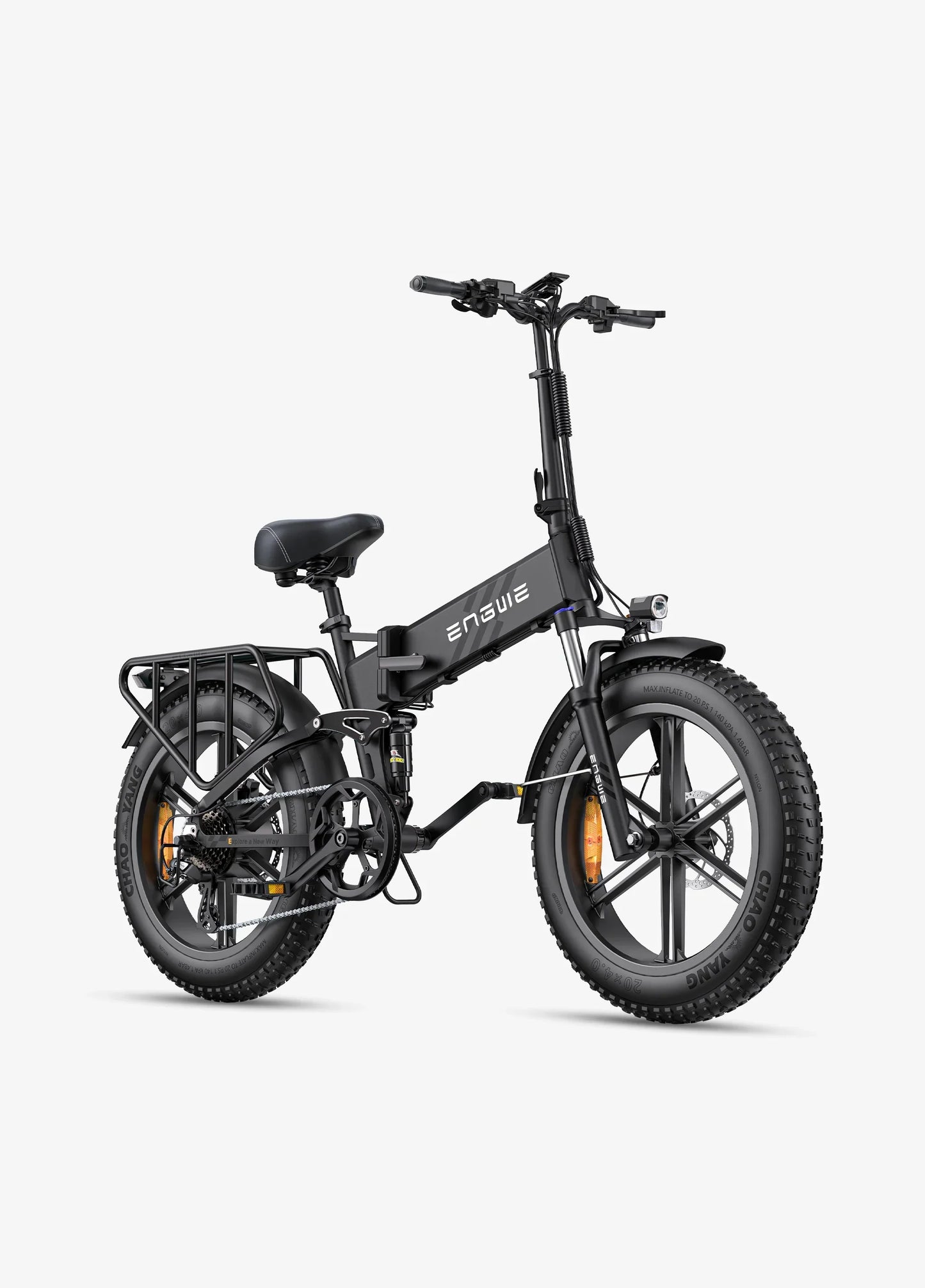 ENGWE Engine Pro 2.0 Folding Electric Bike – 75Nm High Torque Fat Tyre