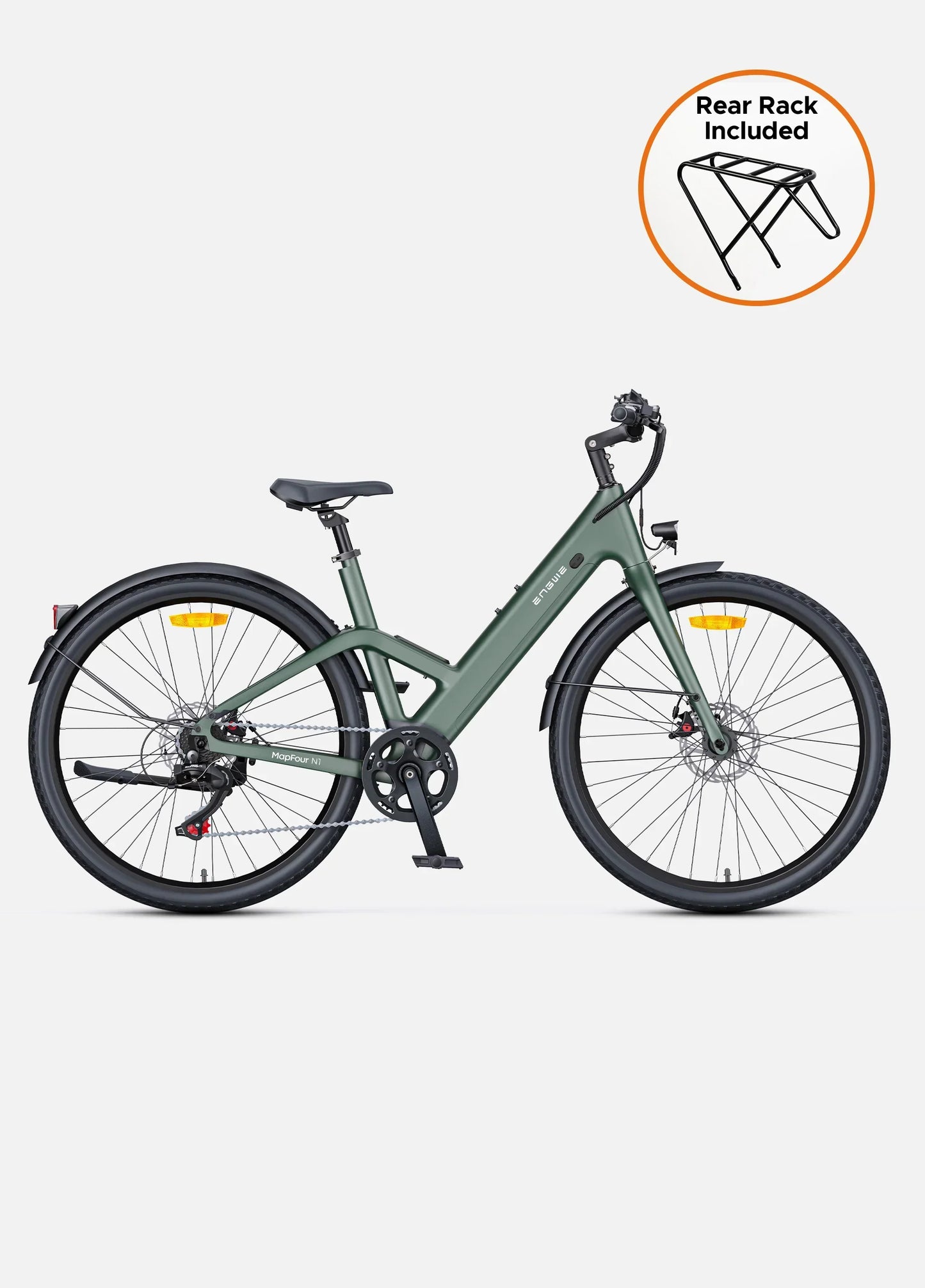 ENGWE N1 Air Carbon Fibre City Electric Bike – 250W 100km Range
