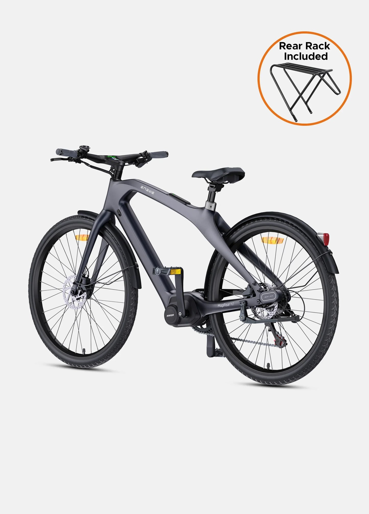 ENGWE MAPFOUR N1 PRO Ultra-Lightweight Carbon Fibre City E-Bike