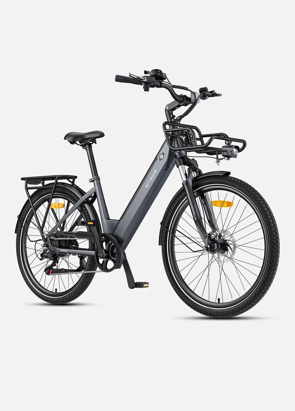 ENGWE P275 SE Torque-Sensor Electric Bike – 250W, 36V 13Ah, 27.5″ Wheels, Hydraulic Brakes