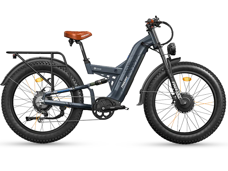 FREESKY Warrior Pro M-530 Electric Bike – 4000W Peak Dual Motor Fat Tyre