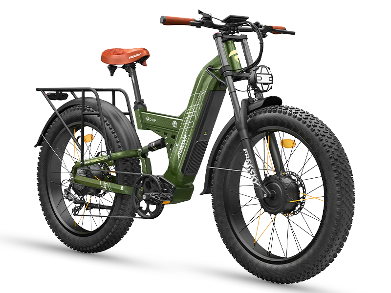 FREESKY Warrior Pro M-530 Electric Bike – 4000W Peak Dual Motor Fat Tyre
