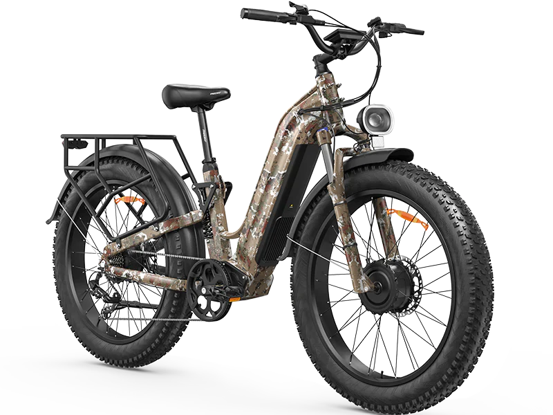 FREESKY Ranger Air M-540 Step-Through Electric Bike – 3500W Peak Dual Motor