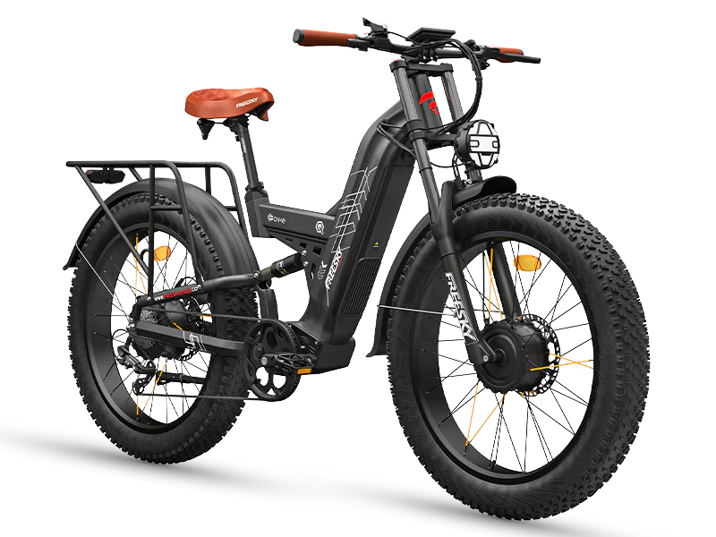 FREESKY Warrior Pro M-530 Electric Bike – 4000W Peak Dual Motor Fat Tyre