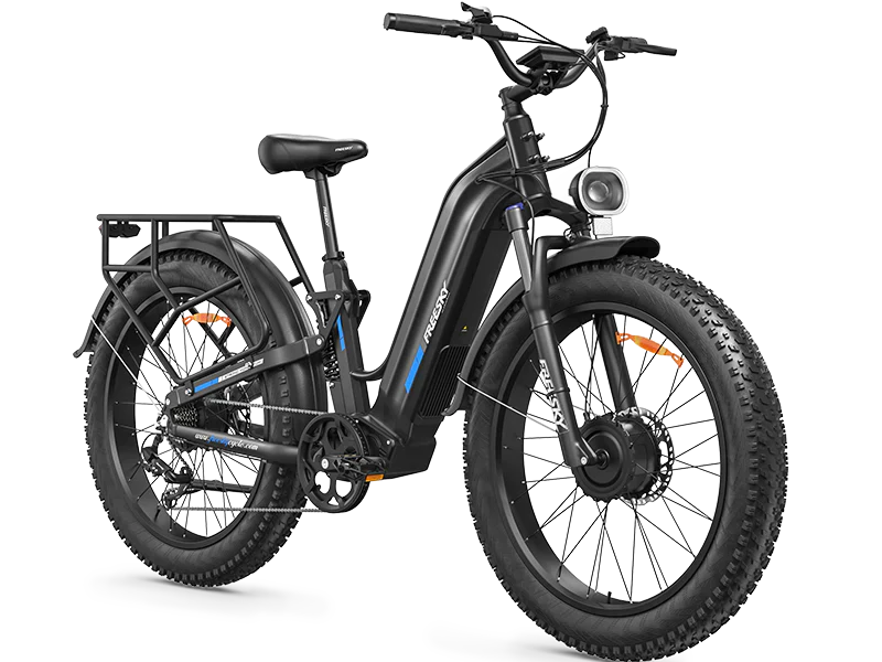 FREESKY Ranger Air M-540 Step-Through Electric Bike – 3500W Peak Dual Motor